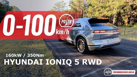 Video: 2022 Hyundai IONIQ 5 RWD 0-100km/h & motor sound