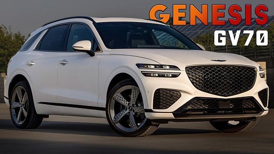 Video: You Won't Believe the 2025 Genesis GV70 Features!