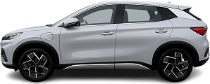 Side view photo of BYD Atto 3 FWD (2022-…) on transparent background