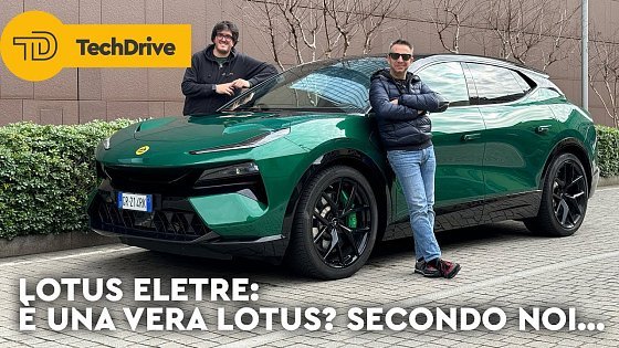 Video: LOTUS ELETRE Test Drive PRO e CONTRO