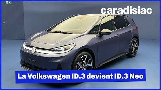 Video: L’ID.3 change de nom et de visage : opération reconquête pour Volkswagen ! ?⚡