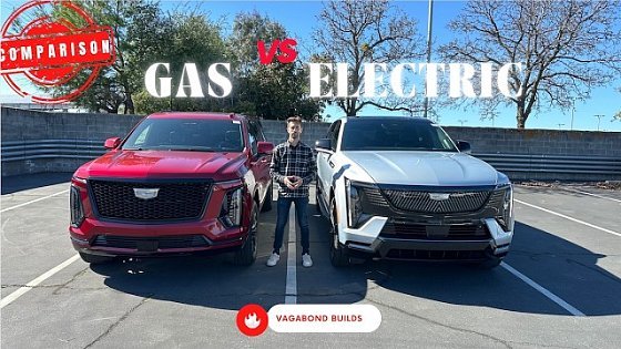 Video: 2025 Cadillac Escalade Electric vs GAS