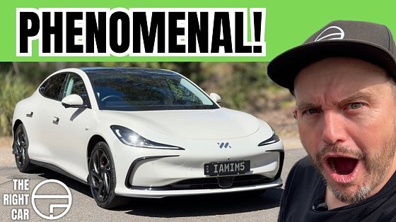 Video: Like a cut-price Porsche Taycan! MG IM5 luxury EV review Australia