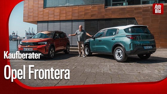 Video: Opel Frontera (2025) | Das Kompakt-SUV im Kaufberater (Design, Antrieb, Ausstattung)