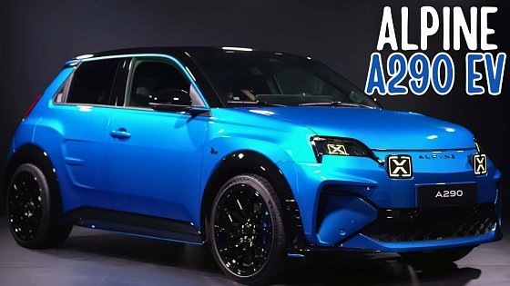 Video: Alpine A290 GT Hot Hatch Debuts The Brands Electric Transformation