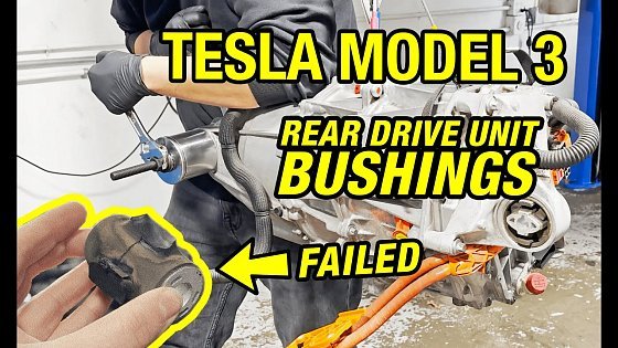 Video: I SAVED $4000 by Replacing the Rear DRIVE UNIT BUSHINGS on my 320,000 Mile Tesla Model 3 Performance
