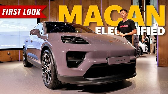 Video: Porsche Macan Electric 2025 Review Tesla Model Y Killer?