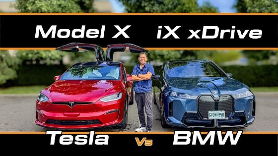 Video: 2025 BMW iX xDrive60 Review + Tesla Model X Comparison | Which Is the Better EV?