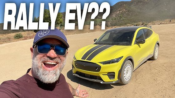 Video: The Mach-E Rally Moves Better On Dirt Than The 911 Dakar (Great on the Street Too!) - TheSmokingTire