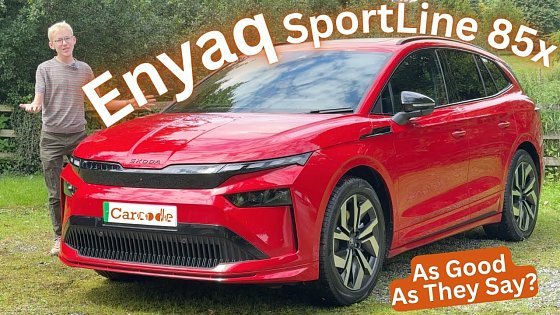 Video: Skoda Enyaq 85x SportLine In-Depth Review 2025, Why Everyone Loves It! (UK)(4K) | Carcode
