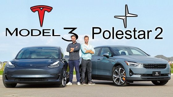 Video: 2021 Polestar 2 vs Tesla Model 3 // A Silent Nemesis Approaches
