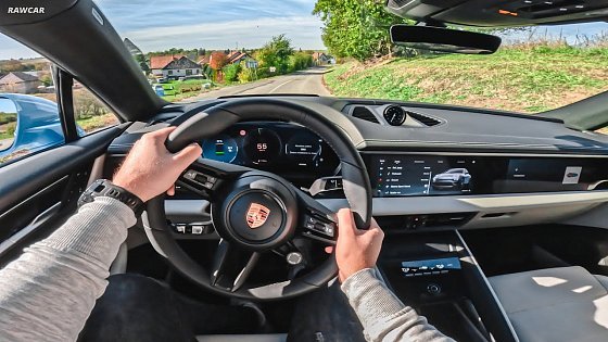 Video: NEW 2024 Porsche Macan 4 (Electric) - POV Test Drive