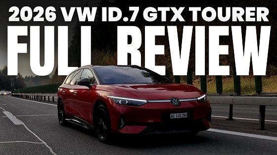 Video: VW ID.7 Tourer GTX United — Modern, Competent, Conservative