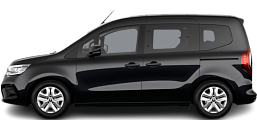 Side view photo of Renault Kangoo E-Tech Electric (2022-…) on transparent background