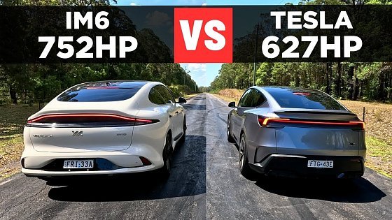Video: Drag Race: 2026 Tesla Model Y Performance vs IM6 Performance – 0-100 & comparison