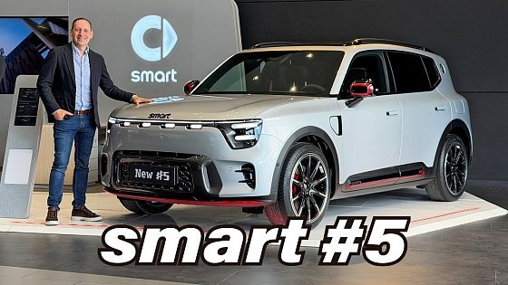Video: smart #5 ⚡️ Así es el nuevo SUV deportivo eléctrico que llegó a Colombia ? EN VITRINA (4K)