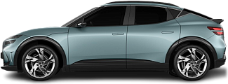 Side view photo of Genesis GV60 Performance AWD (2022-…) on transparent background