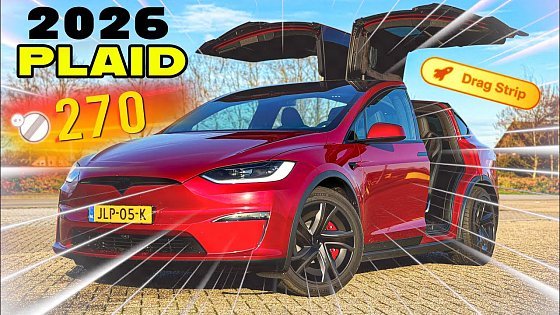 Video: 2026 TESLA MODEL X PLAID 0-100 100-200 & TOP SPEED REVIEW on AUTOBAHN