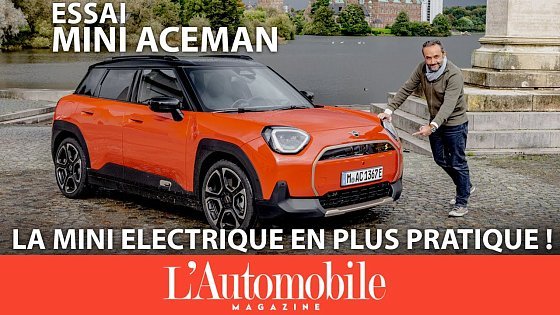 Video: Essai Mini Aceman : enfin une Mini électrique à 5 portes !