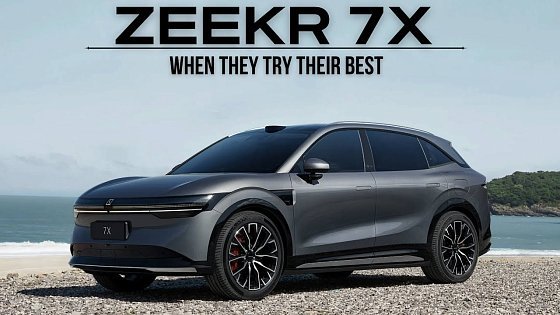 Video: Zeekr 7X. Combinations of quality, comfort, price and design. #review #testdrive #automobile