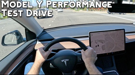 Video: Tesla Model Y Performance POV Test Drive