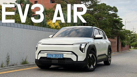 Video: 2025 Kia EV3 Air Base Model | Cheapest EV3 In-Depth Review & Test Drive with Quick EV6 Comparison