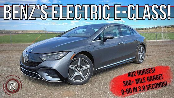 Video: The 2023 Mercedes-Benz EQE 500 Is A Futuristic E-Class Sized Electric Luxury Sedan