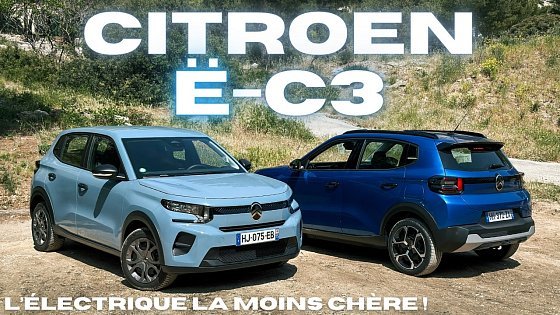 Video: ESSAI Citroën ë-C3 : finition YOU vs PLUS, laquelle choisir ? (12 990 €)