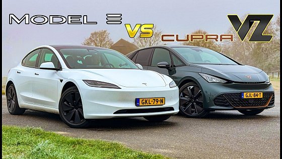 Video: 2026 TESLA MODEL 3 vs CUPRA BORN VZ // REVIEW on AUTOBAHN