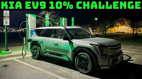 Video: The Kia EV9 Will Be A Great Road Tripper! 10% Challenge w/ This Electric SUV (GT-Line 99.8kWh)