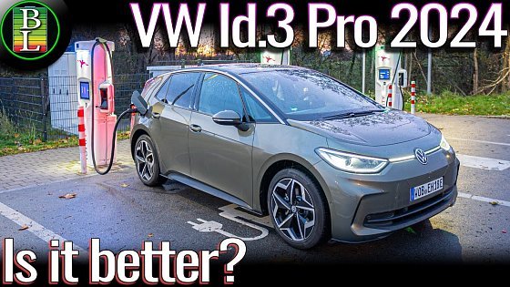 Video: The NEW VW Id.3 Pro 2024 (59 kWh) - 130 km/h range test (81mph)