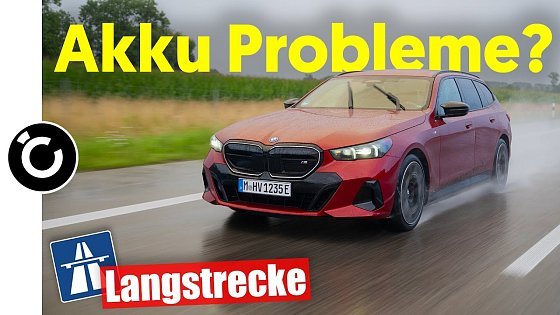 Video: BMW i5 M60 Touring Langstrecke - lädt gut, wird heiß, verbraucht viel?