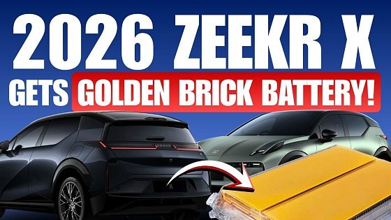 Video: NEW 2026 Zeekr X Gets INSANE Geely Golden Battery 2.0 and Big Changes