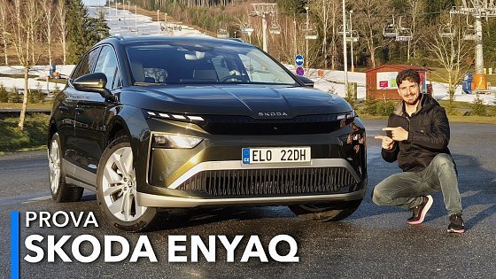 Video: Skoda Enyaq (2025), come va la “Long Range” da 285 CV