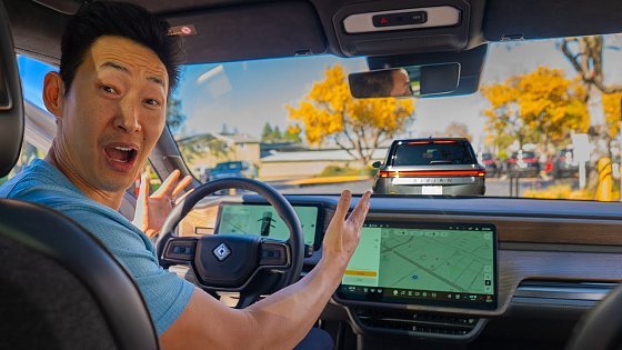 Video: I Tried Rivian's Full Self Driving... Is Tesla Cooked?