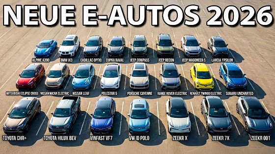 Video: DIE INTERESSANTESTEN E-AUTOS 2026 - Autos, auf die es sich lohnt zu warten?