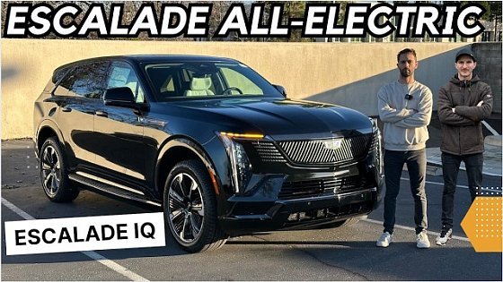 Video: First Look New Vehicle 2025 CADILLAC ESCALADE IQ SPORT 1