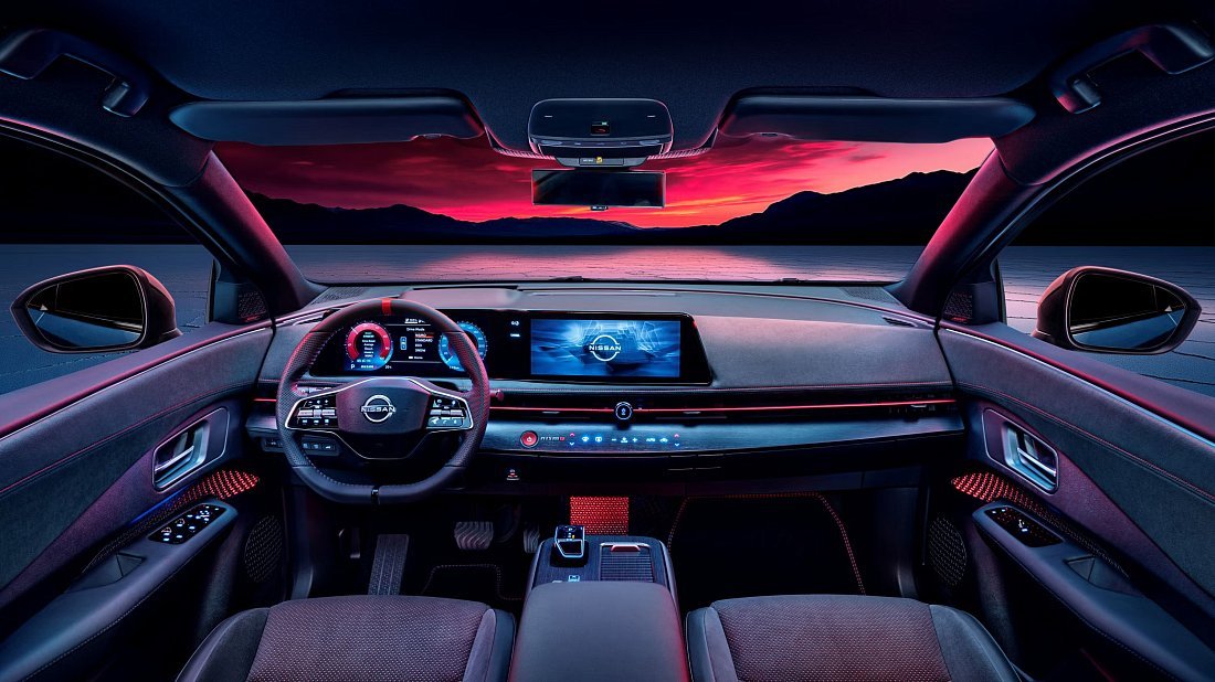 Фото Nissan Ariya 87 kWh e-4ORCE AWD Nismo (2024-…) интерьер