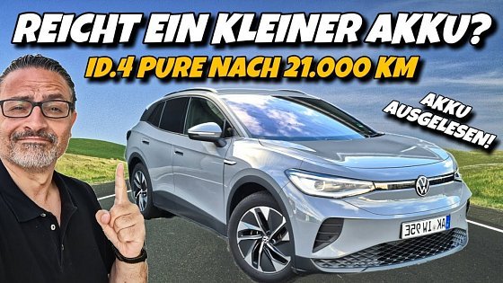 Video: VW ID.4 Pure (52 kWh) Reale Reichweite im Winter nach 21.000 Km! Erfahrungsbericht.