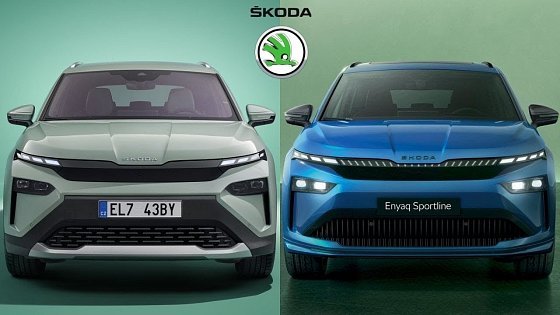 Video: Škoda Elroq vs. 2025 Škoda Enyaq : Battle of the Electric Titans!