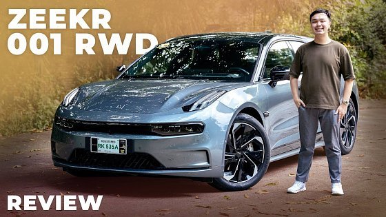 Video: The Best Car I've Driven in the Philippines - Zeekr 001 RWD Review