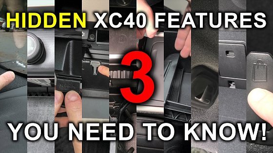 Video: Volvo XC40 (2019-2025): 10 Hidden XC40 Features You Need To Know! Part 3 - Convenience And Storage.
