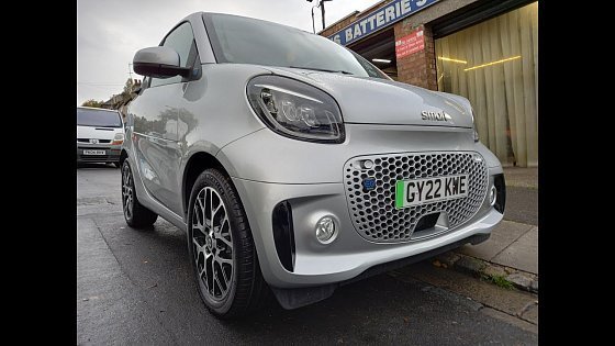 Video: Smart Fortwo 2022 (22 reg) 17.6kWh Prime Exclusive Auto 2dr (22kW Charger)
