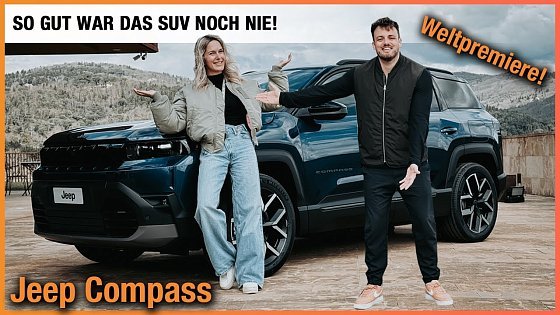 Video: Jeep Compass (2025) Weltpremiere der NEUEN Generation!: So GUT war das SUV noch nie! Review | Test