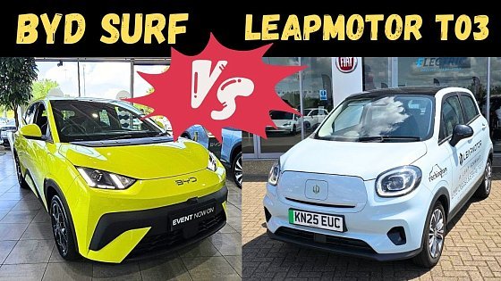 Video: BYD DOLPHIN SURF VS LEAPMOTOR T03 - Best Cheap EV?