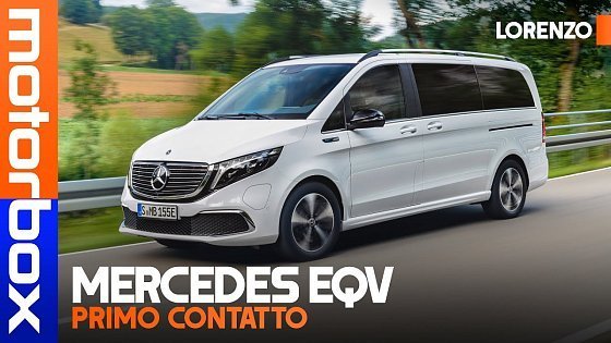 Video: Mercedes EQV 300 Long | Il MONOVOLUME per trasporto VIP sposa l'ELETTRICO. La nostra PROVA