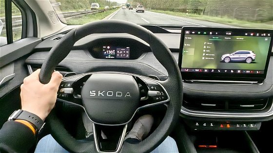 Video: Skoda ELROQ 85 (82 kWh) - energy consumption at highway (real range test) * Great BEV! *