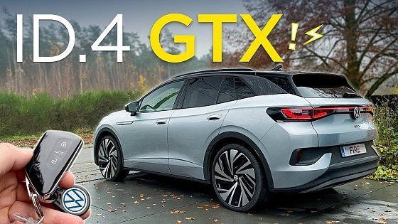 Video: Volkswagen ID.4 GTX (299 hp) - POV drive & walkaround!