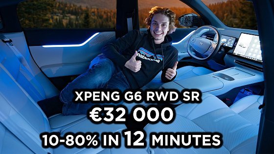 Video: XPENG G6 RWD Standard Range Is Affordable, Insanely Fast Charging, And Luxurious