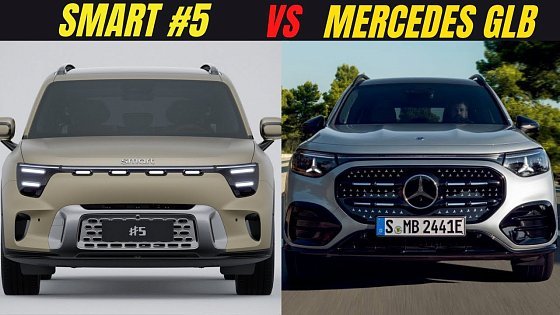 Video: 2026 Mercedes GLB Neu vs. Smart #5: Kompakter SUV-Duell